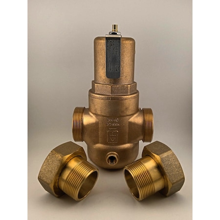 Goetze Kg Pressure Reducing Valve Series 681, Abs, Gunmetal, Gas And Liquids. 1 1/2In Male Bsp-T, Epdm 681mGFO-SP-40-BSP-Tm/BSP-Tm-40/40-EPDM 1-8 bar